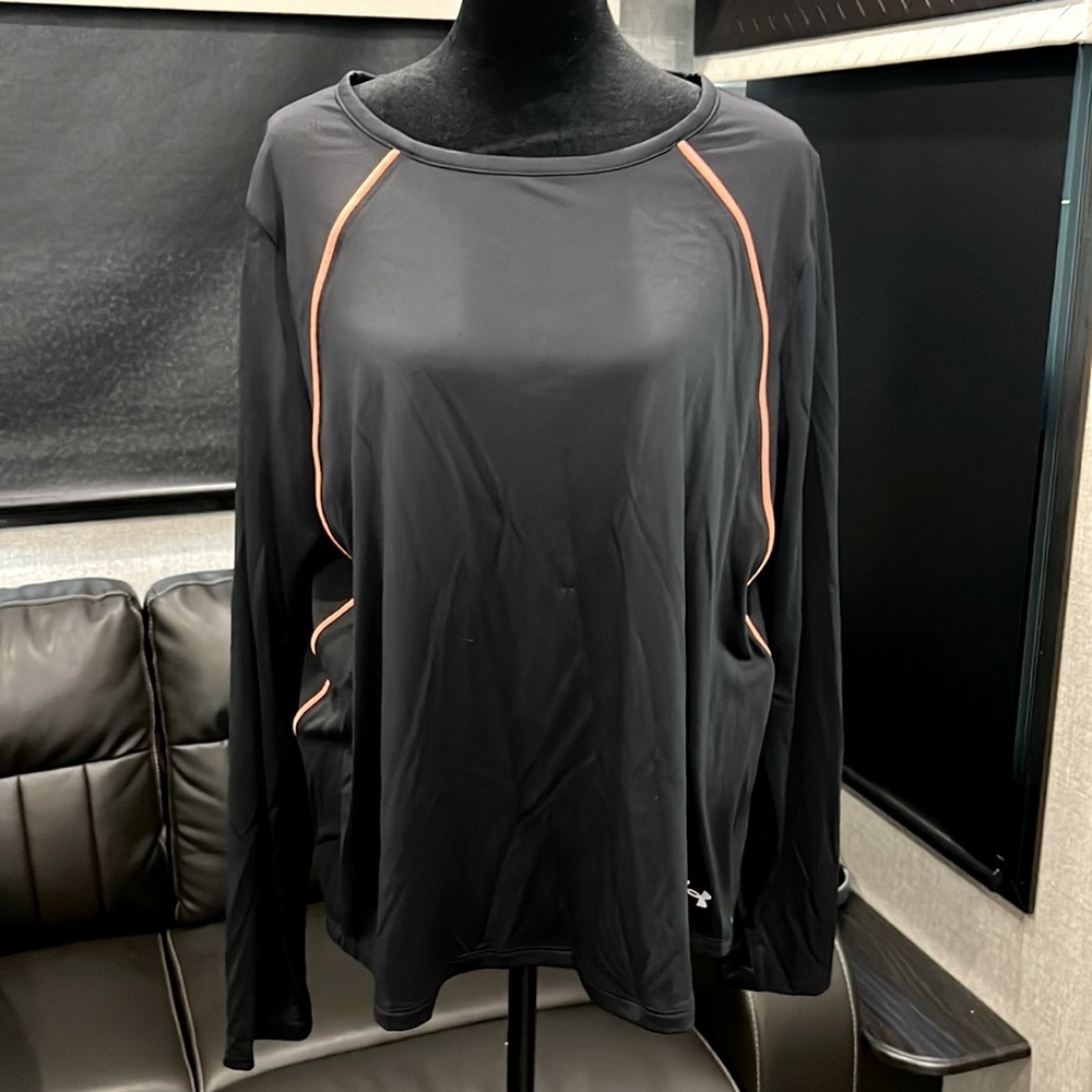 Women's Under Armour HeatGear Long‎ Sleeve Running Shirt XL